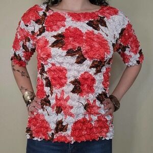 Vintage 2000s‎ Red & White Popcorn Shirt